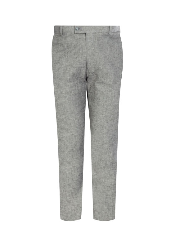 شلوار کتان طوسی ال سی من 