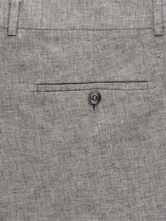 شلوار کتان طوسی ال سی من 