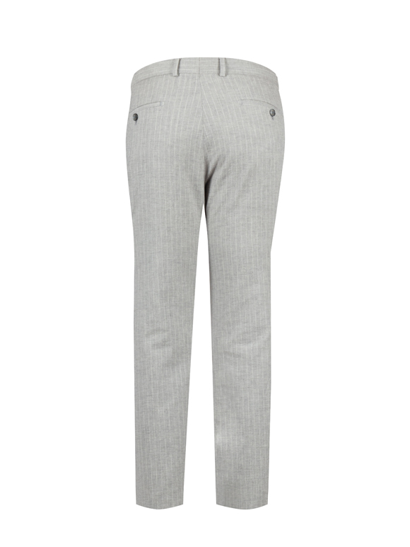 شلوار کتان مردانه راه راه کرم ال سی من 192