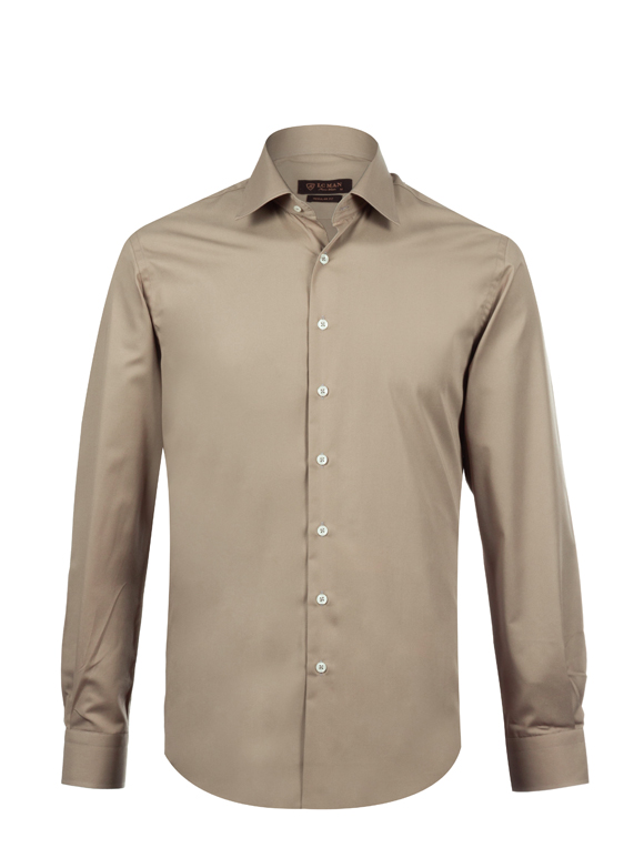 پیراهن مردانه ساده آستین بلند ال سی من 159