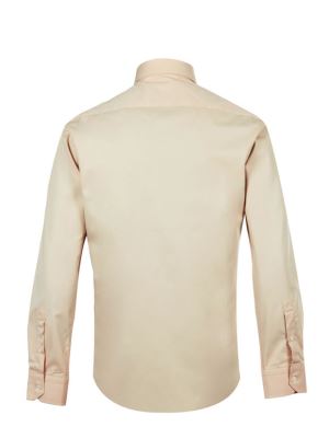 پیراهن مردانه آستین بلند ساده ال سی من 159