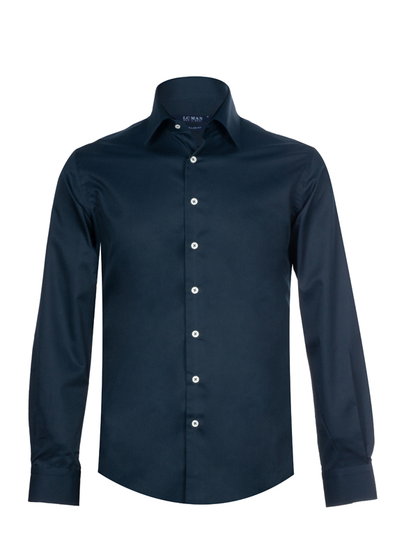 پیراهن مردانه آستین بلندسرمه ای 159