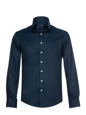 پیراهن مردانه آستین بلندسرمه ای 159