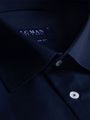 پیراهن مردانه آستین بلندسرمه ای 159