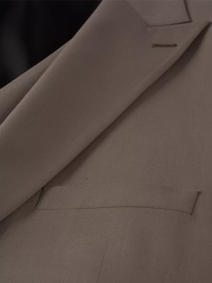 کت و شلوار و ژیله کرم مردانه ال سی من 
