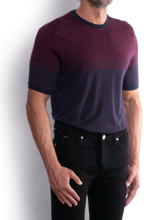 تیشرت یقه گرد ال سی من  286