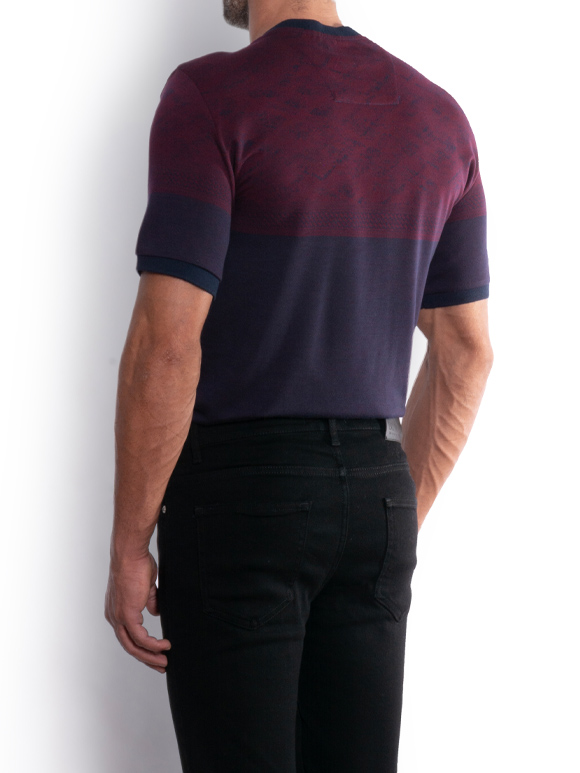 تیشرت یقه گرد ال سی من  286