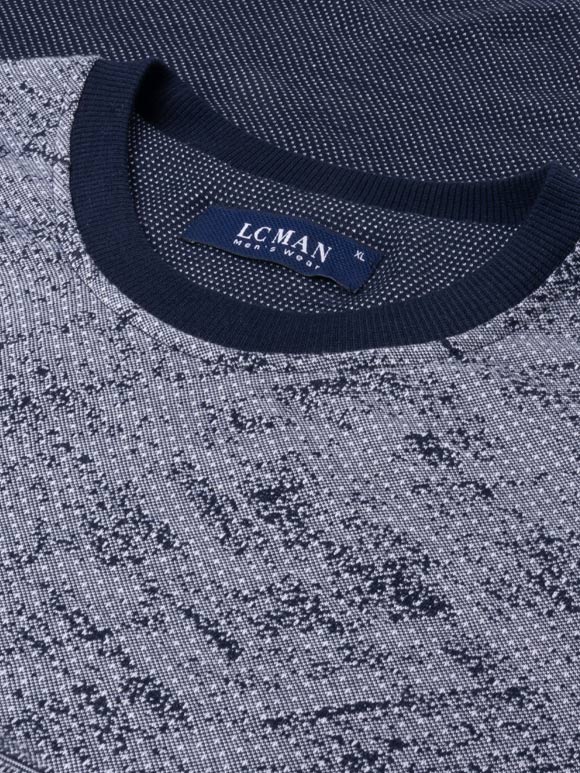 تیشرت یقه گرد ال سی من  286