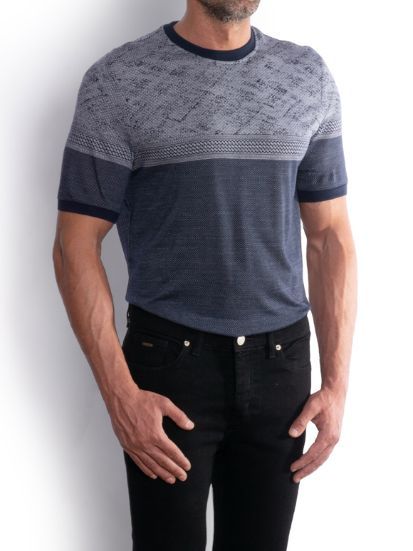 تیشرت یقه گرد ال سی من  286