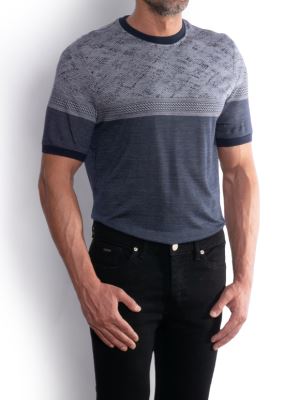 تیشرت یقه گرد ال سی من  286