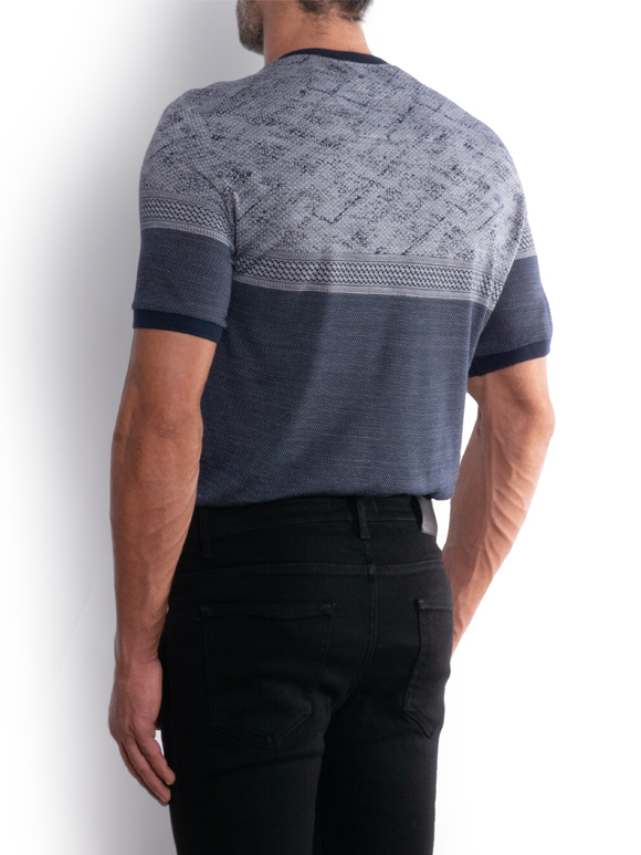 تیشرت یقه گرد ال سی من  286