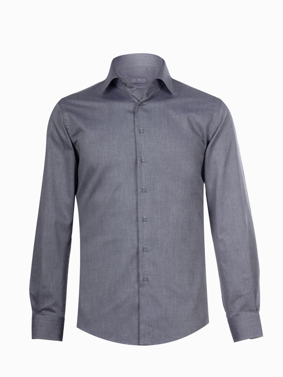 پیراهن طوسی جودون آستین بلند ال سی من