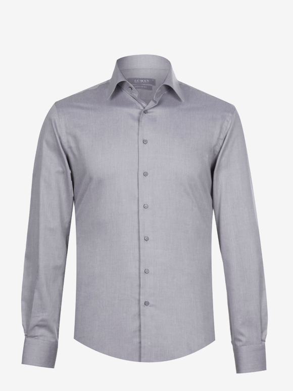 پیراهن طوسی جودون آستین بلند ال سی من 