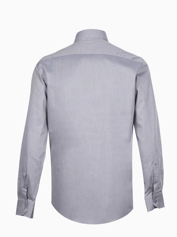 پیراهن طوسی جودون آستین بلند ال سی من 