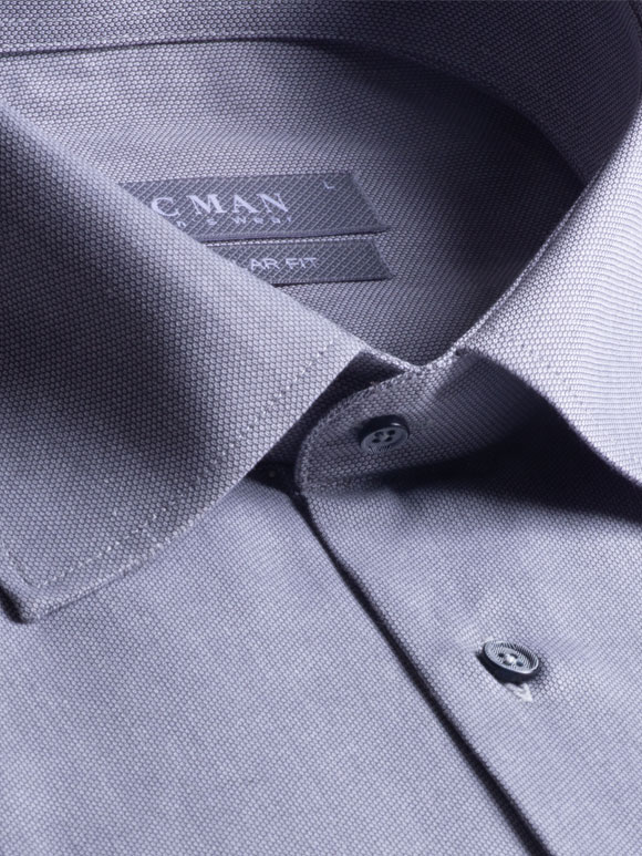 پیراهن طوسی جودون آستین بلند ال سی من 