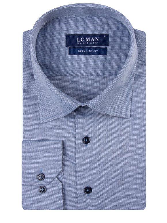 پیراهن سرمه ای جودون آستین بلند ال سی من 