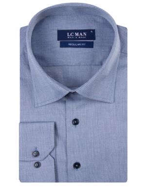 پیراهن سرمه ای جودون آستین بلند ال سی من 