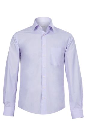 پیراهن بنفش راه راه آستین بلند ال سی من 