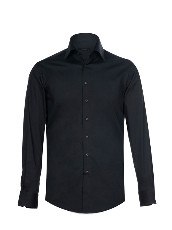 پیراهن مشکی آستین بلند ال سی من 3