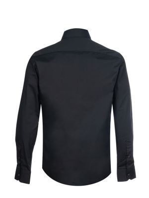 پیراهن مشکی آستین بلند ال سی من 3