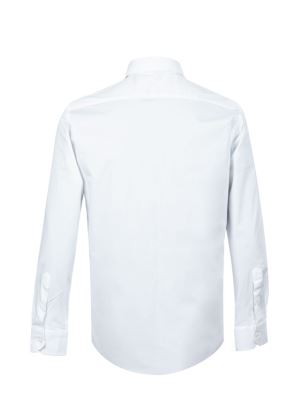 پیراهن سفید آستین بلند ال سی من 11