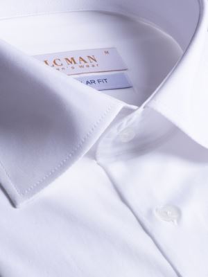 پیراهن سفید آستین بلند ال سی من 11