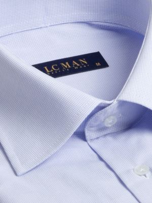 پیراهن چهارخانه ریز آستین بلند ال سی من 