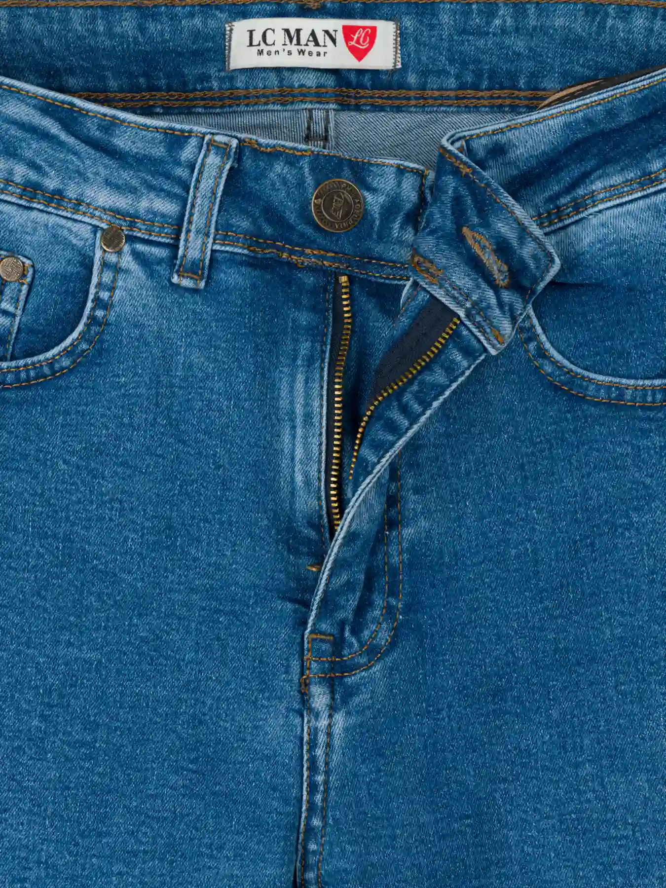 شلوار جین مردانه آبی ال سی من 1