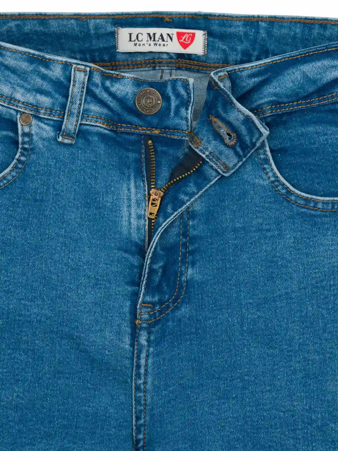 شلوار جین آبی روشن ال سی من 2