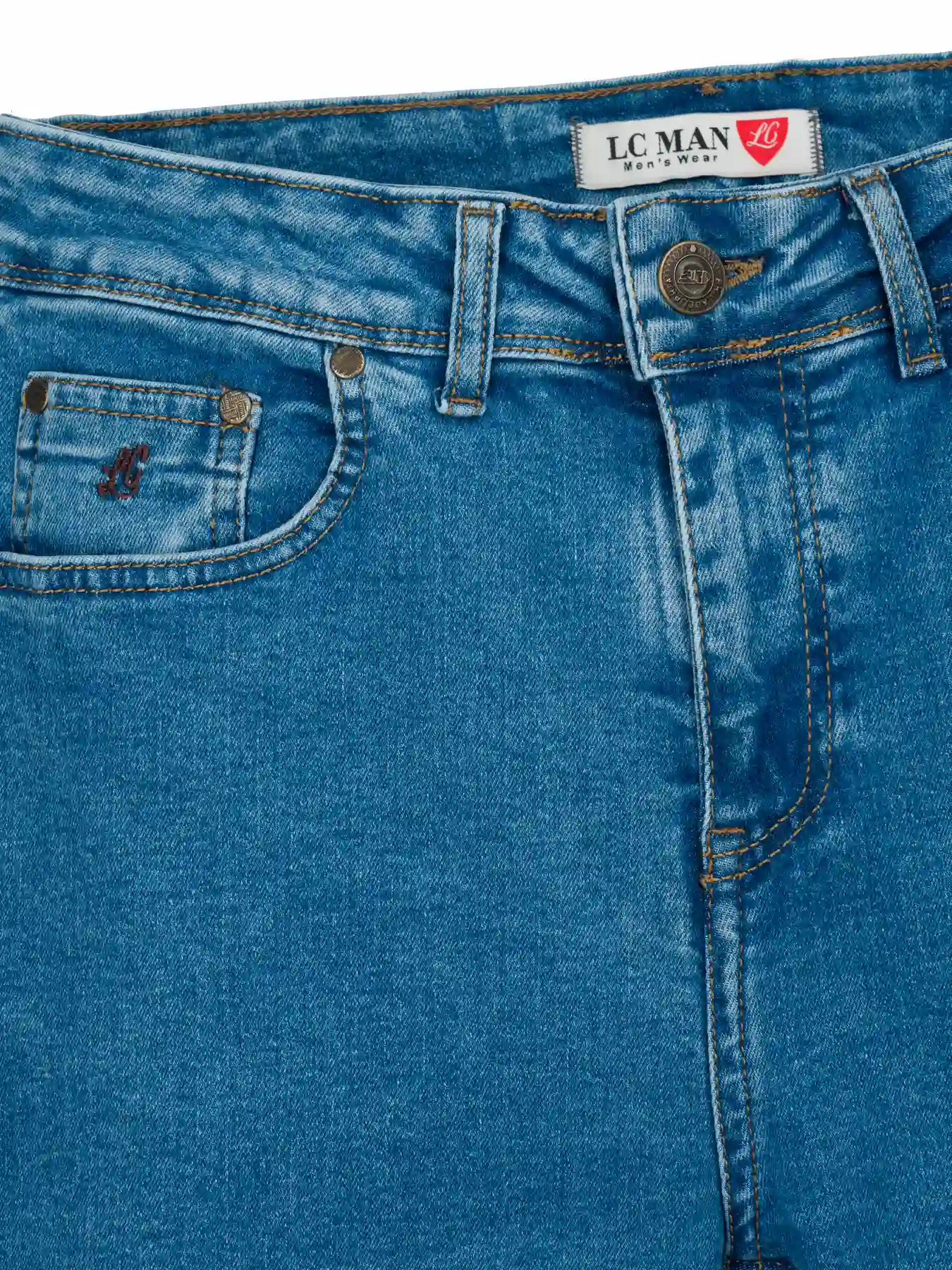 شلوار جین آبی روشن ال سی من 2