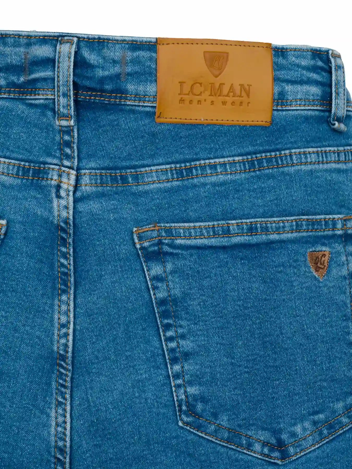 شلوار جین آبی روشن ال سی من 2