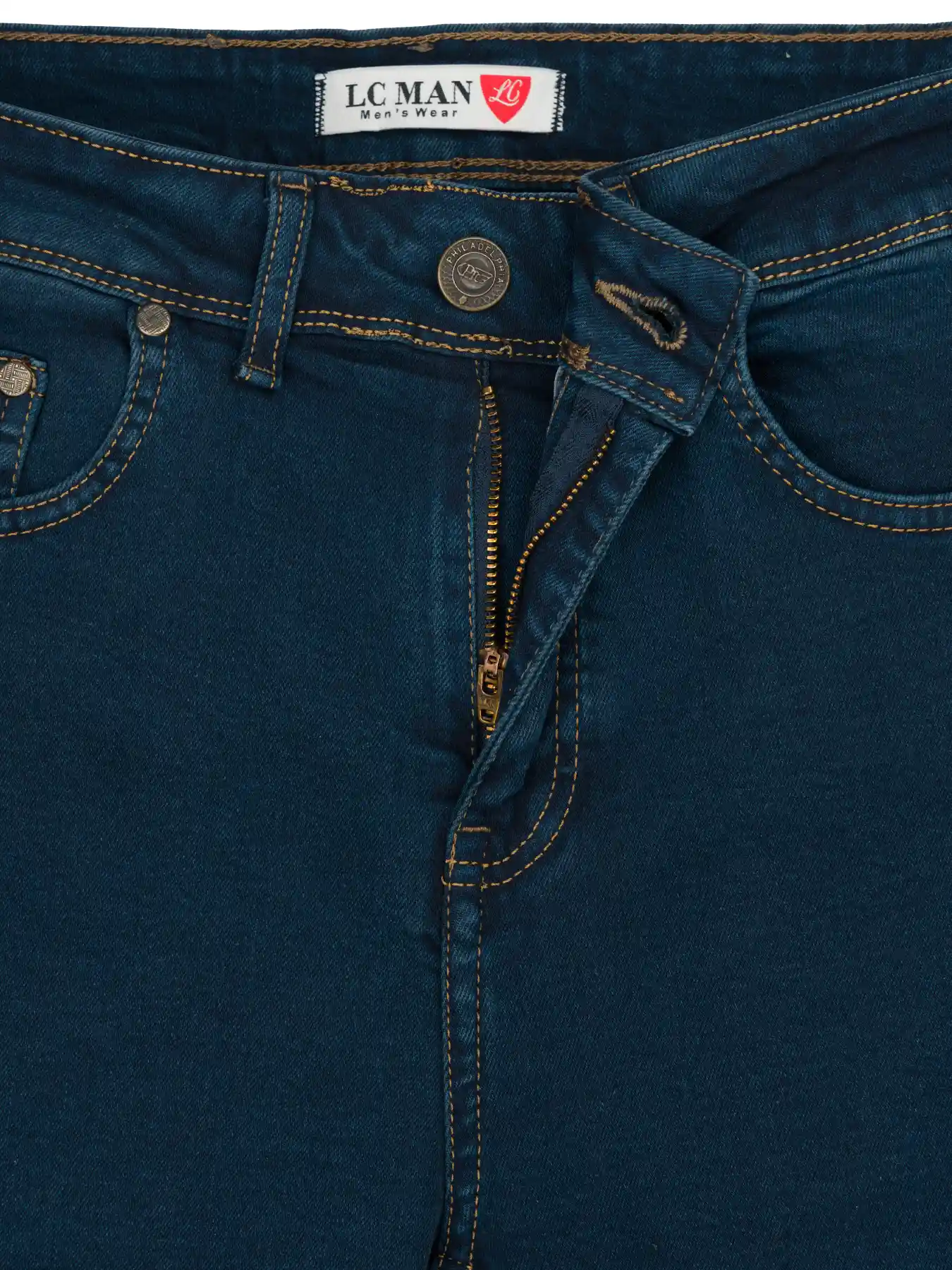 شلوار جین  مردانه سرمه ای روشن 9