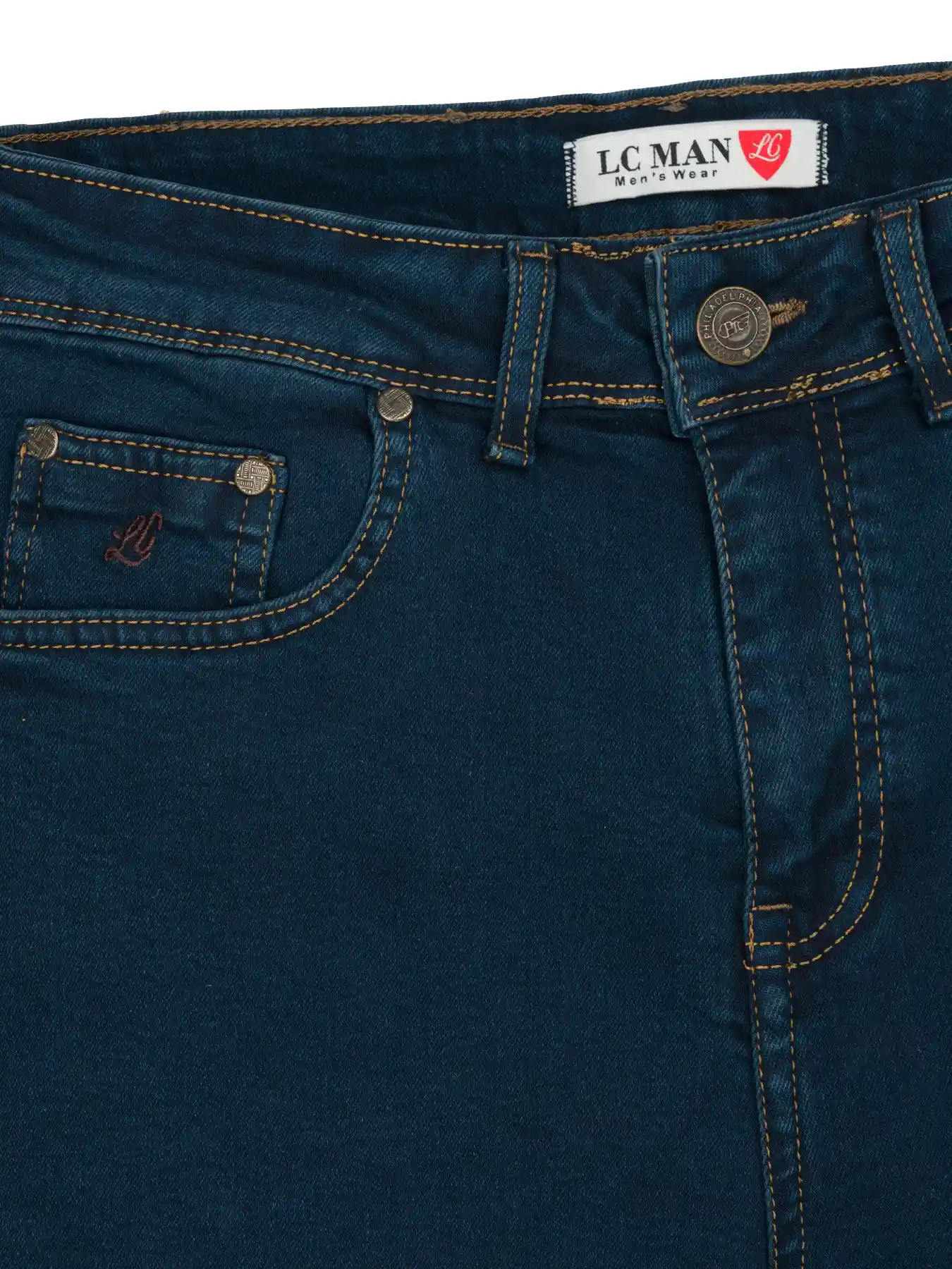 شلوار جین  مردانه سرمه ای روشن 9