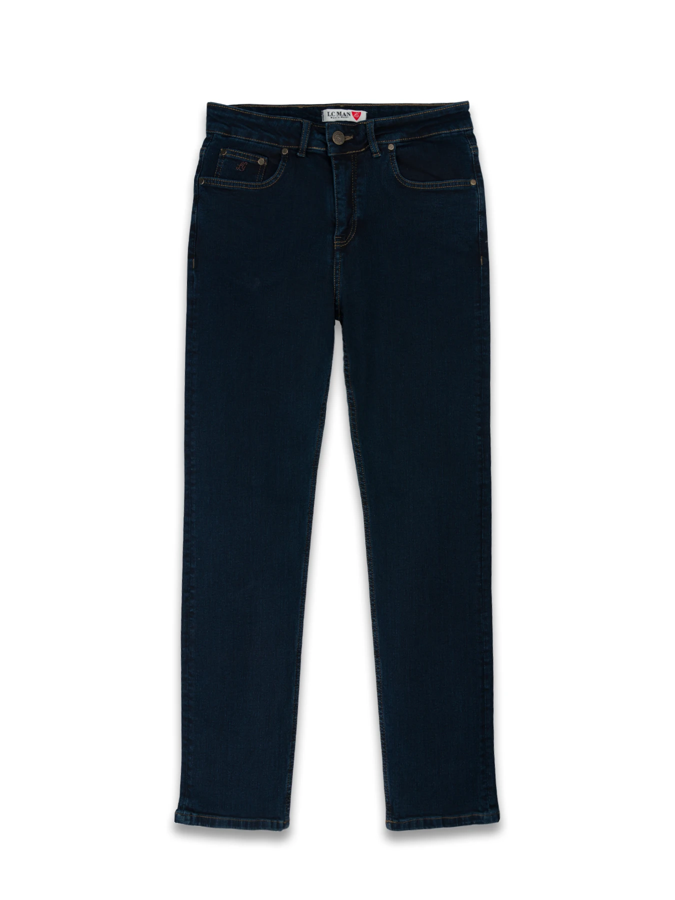 شلوار جین مردانه سرمه ای تیره 3