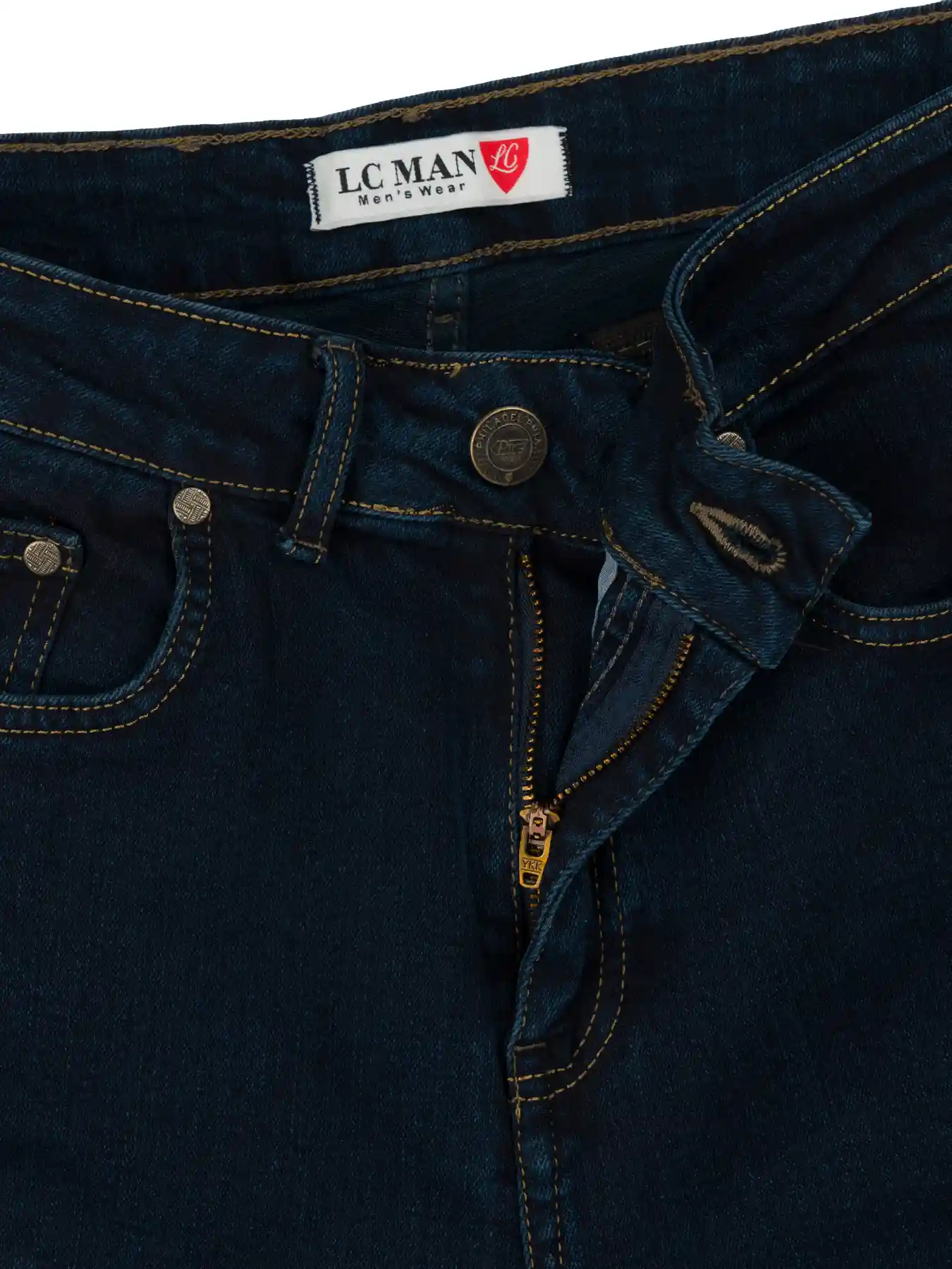 شلوار جین مردانه سرمه ای تیره 3