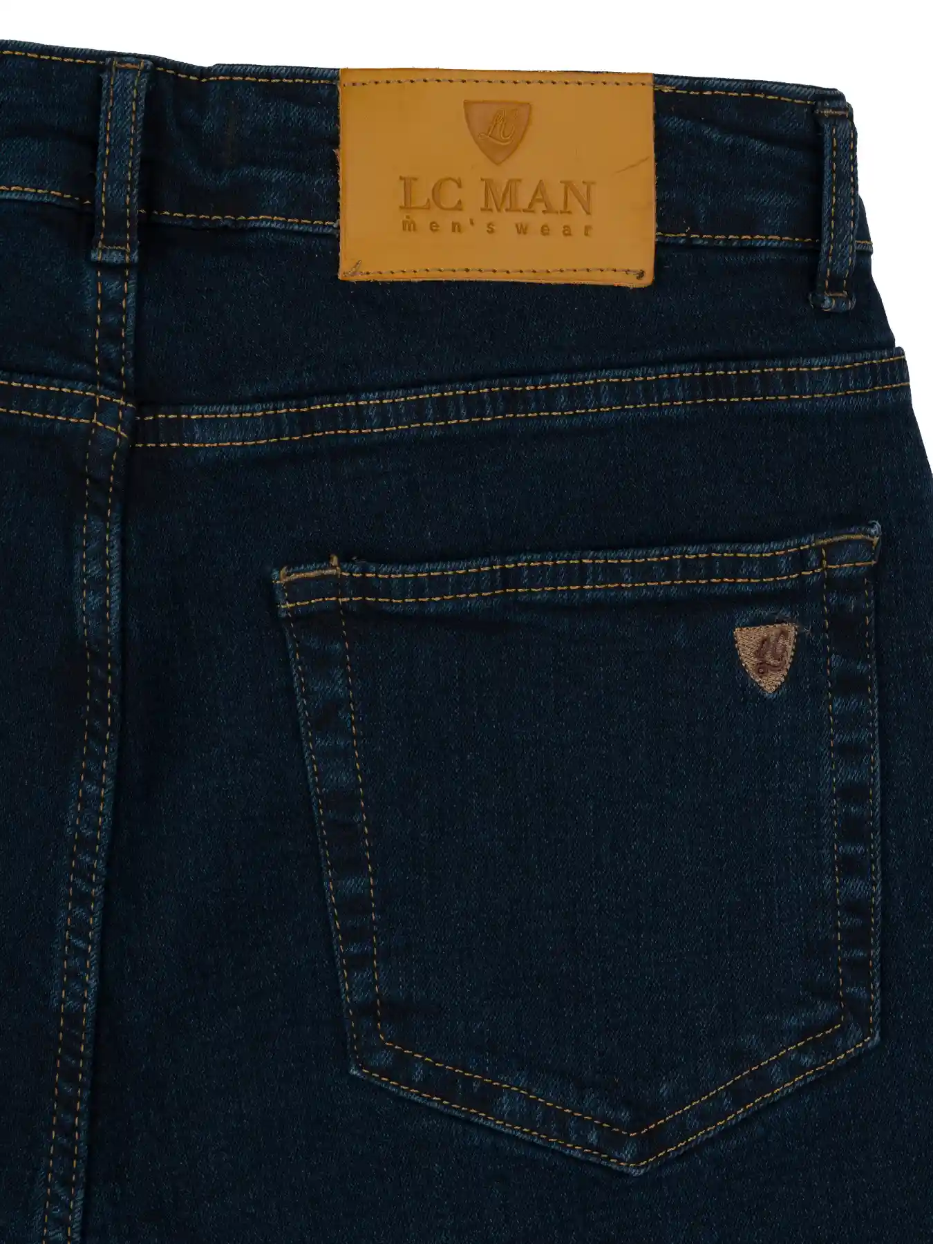 شلوار جین مردانه سرمه ای تیره 3