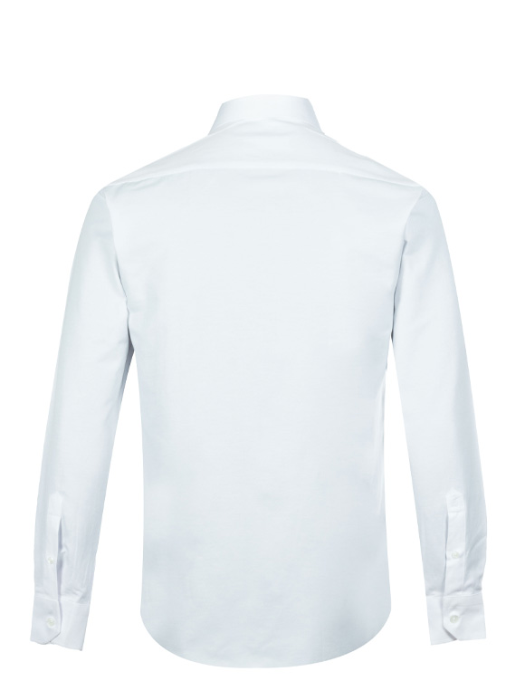 پیراهن سفید آستین بلند ال سی من 9