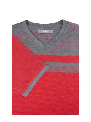 تیشرت یقه هفت ال سی من 287