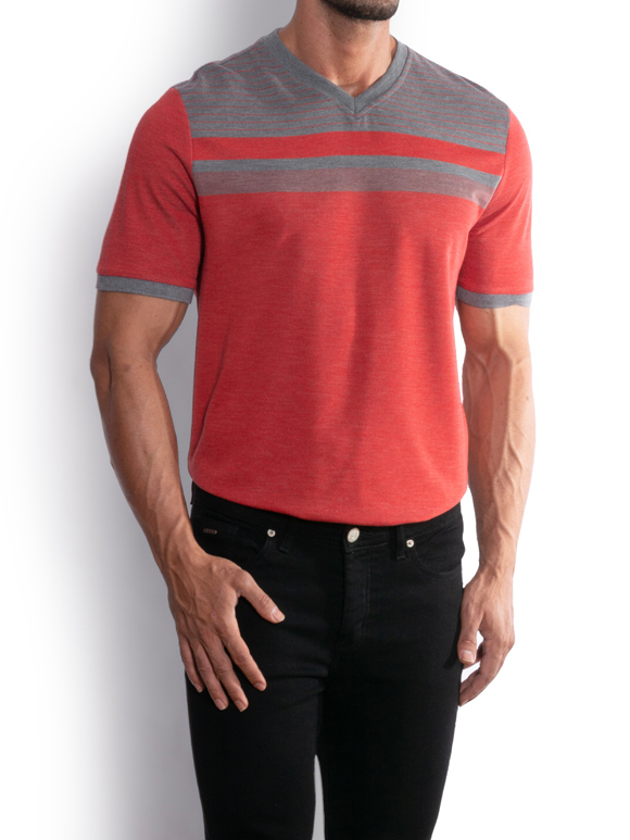 تیشرت یقه هفت ال سی من 287