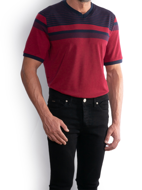 تیشرت یقه هفت ال سی من 287