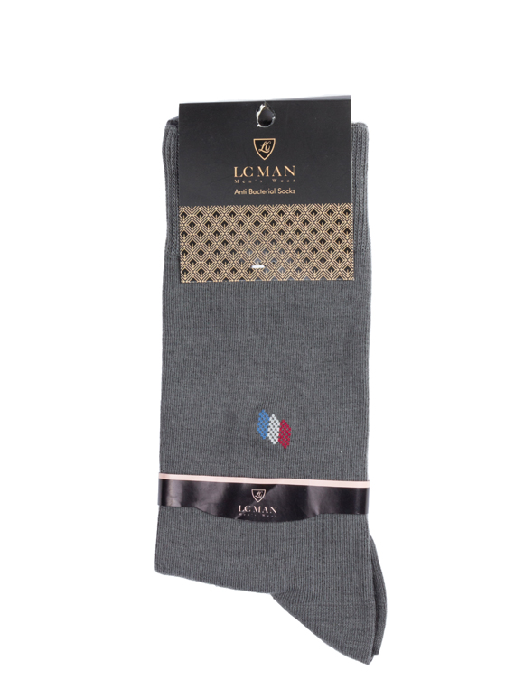 جوراب ساده طوسی