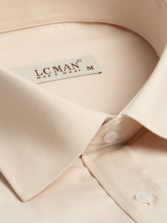 پیراهن کرم آستین کوتاه  ال سی من 2