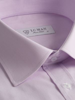 پیراهن یاسی آستین کوتاه ال سی من