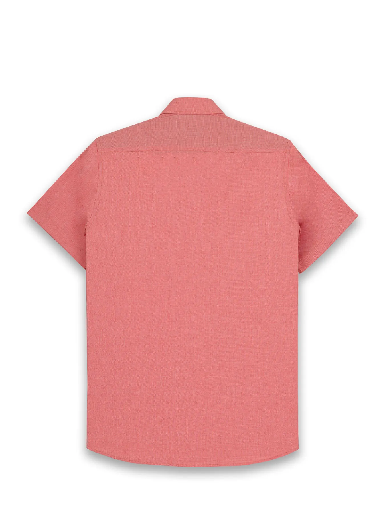 پیراهن آستین کوتاه ساده گلبهی ال سی من