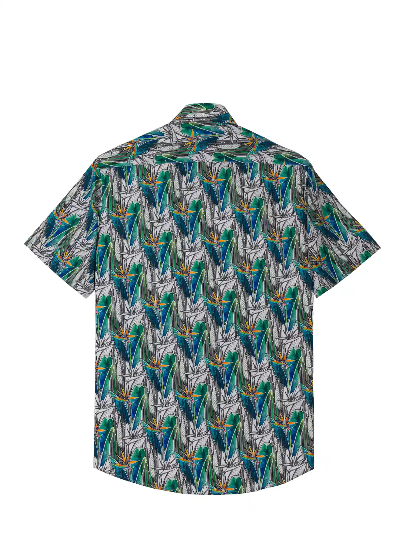 پیراهن آستین کوتاه هاوایی ال سی من