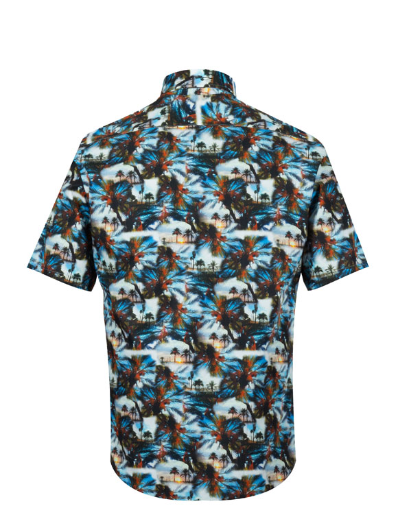 پیراهن هاوایی آستین کوتاه ال سی من 4