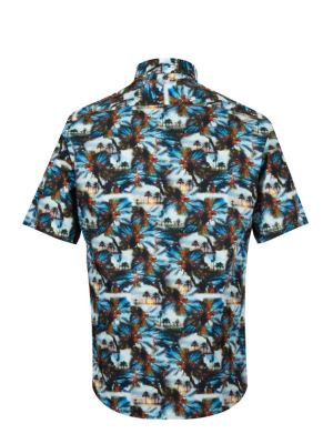 پیراهن هاوایی آستین کوتاه ال سی من 4