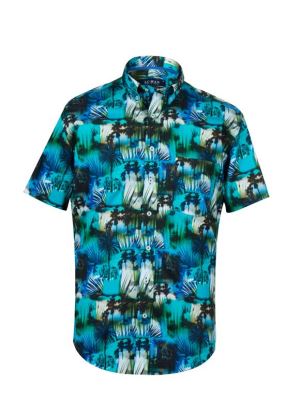 پیراهن طرح دار آستین کوتاه ال سی من 3