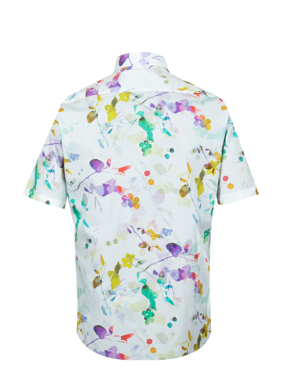 پیراهن آستین کوتاه طرح دار ال سی من 7