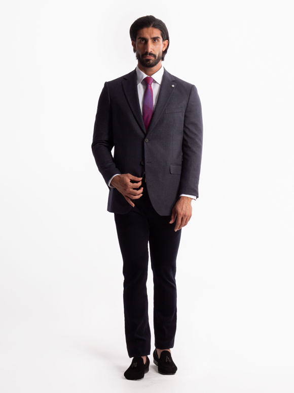 کت تک سرمه ای ال سی من 5